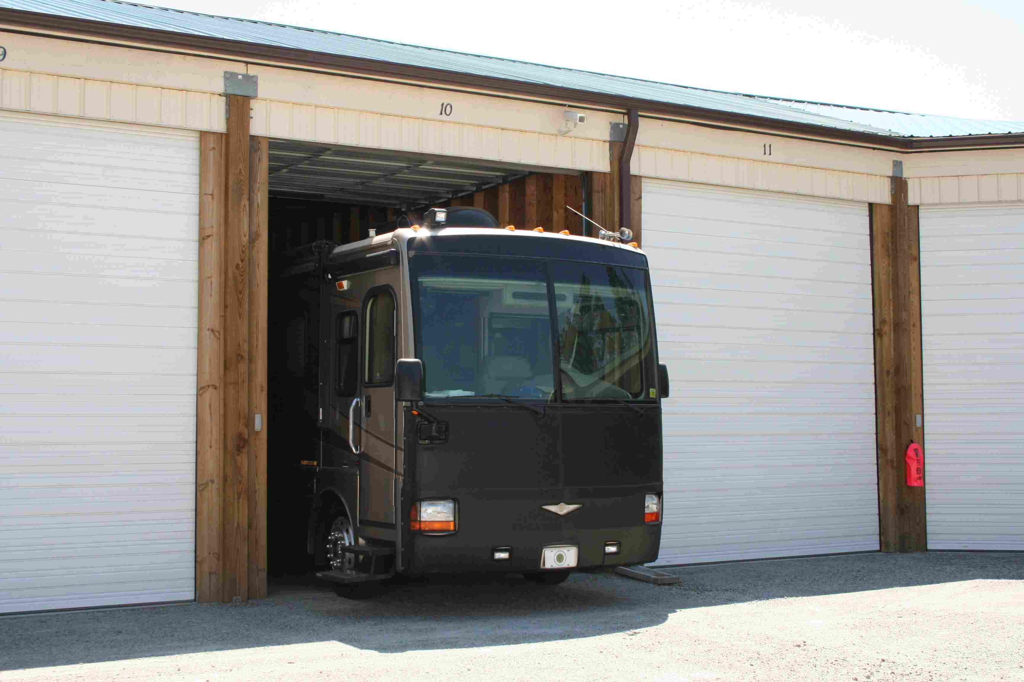 Covered Storage Bay