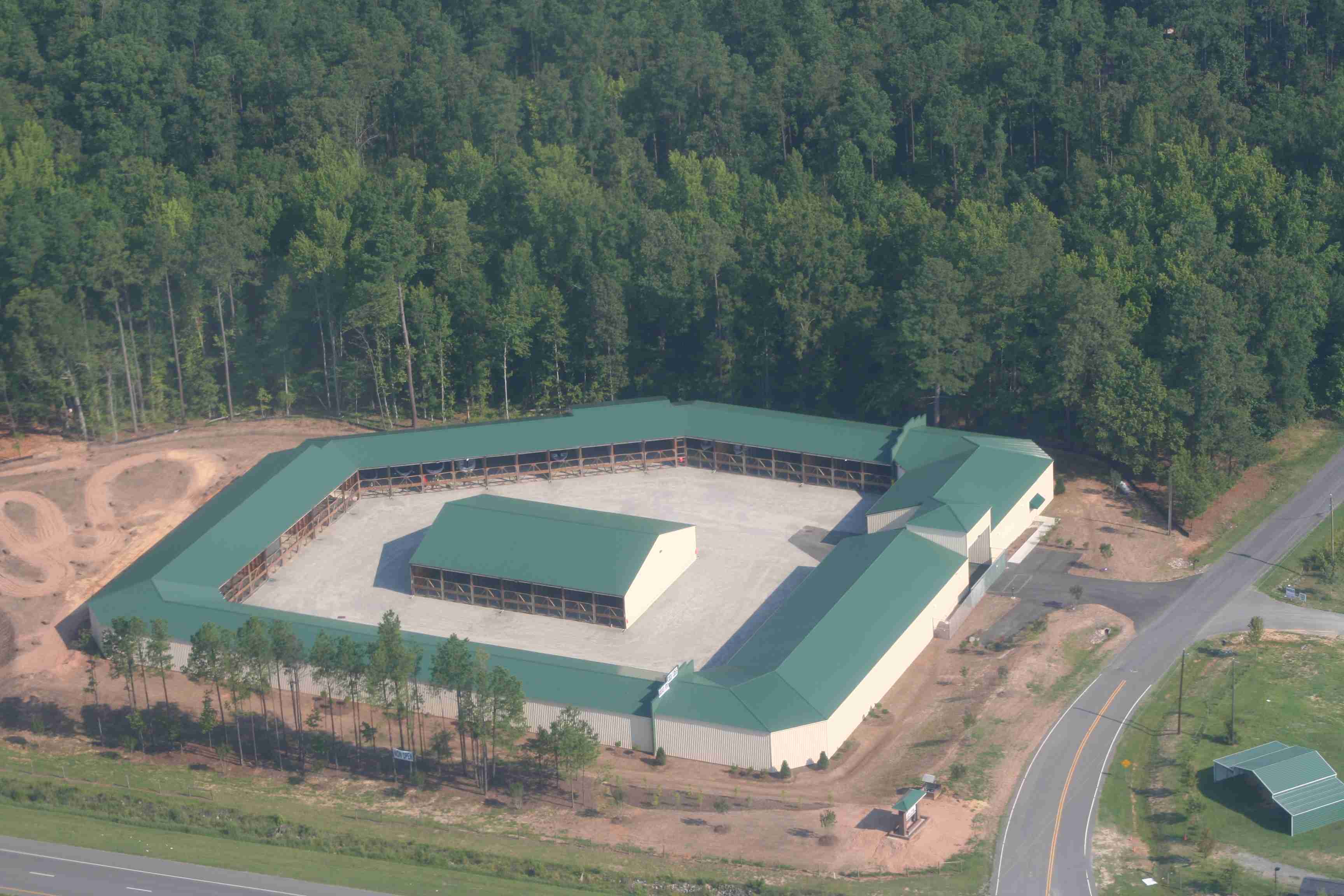 Ariel View of Facility
